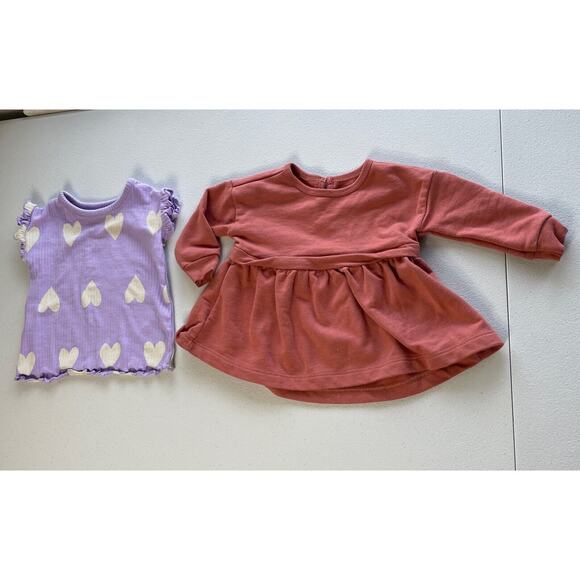 Lot of 16 Baby Girls 3M-6M Assorted Brands Multicolor Bodysuits ,Bottoms & Tops - Picture 5 of 7
